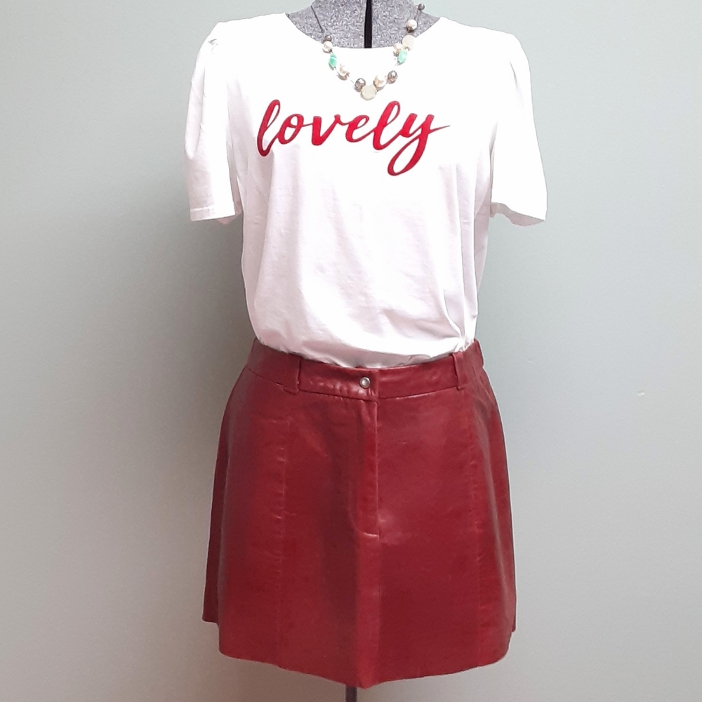 EXPRESS 《Leather Skirt》